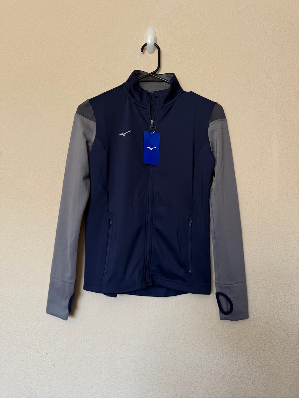 Mizuno Kids Athletic Full-Zip Jacket.. Size Large